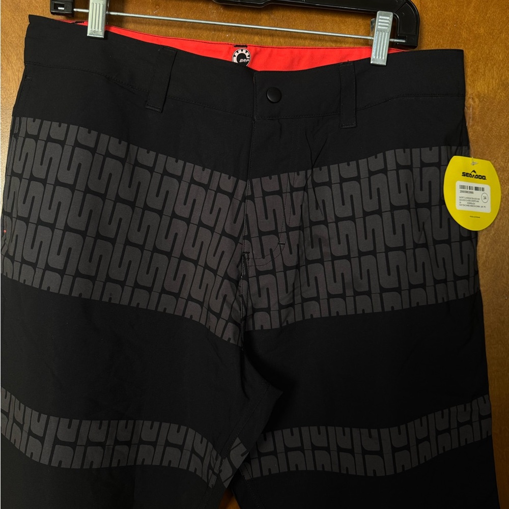Sea-Doo Black and Gray Shorts